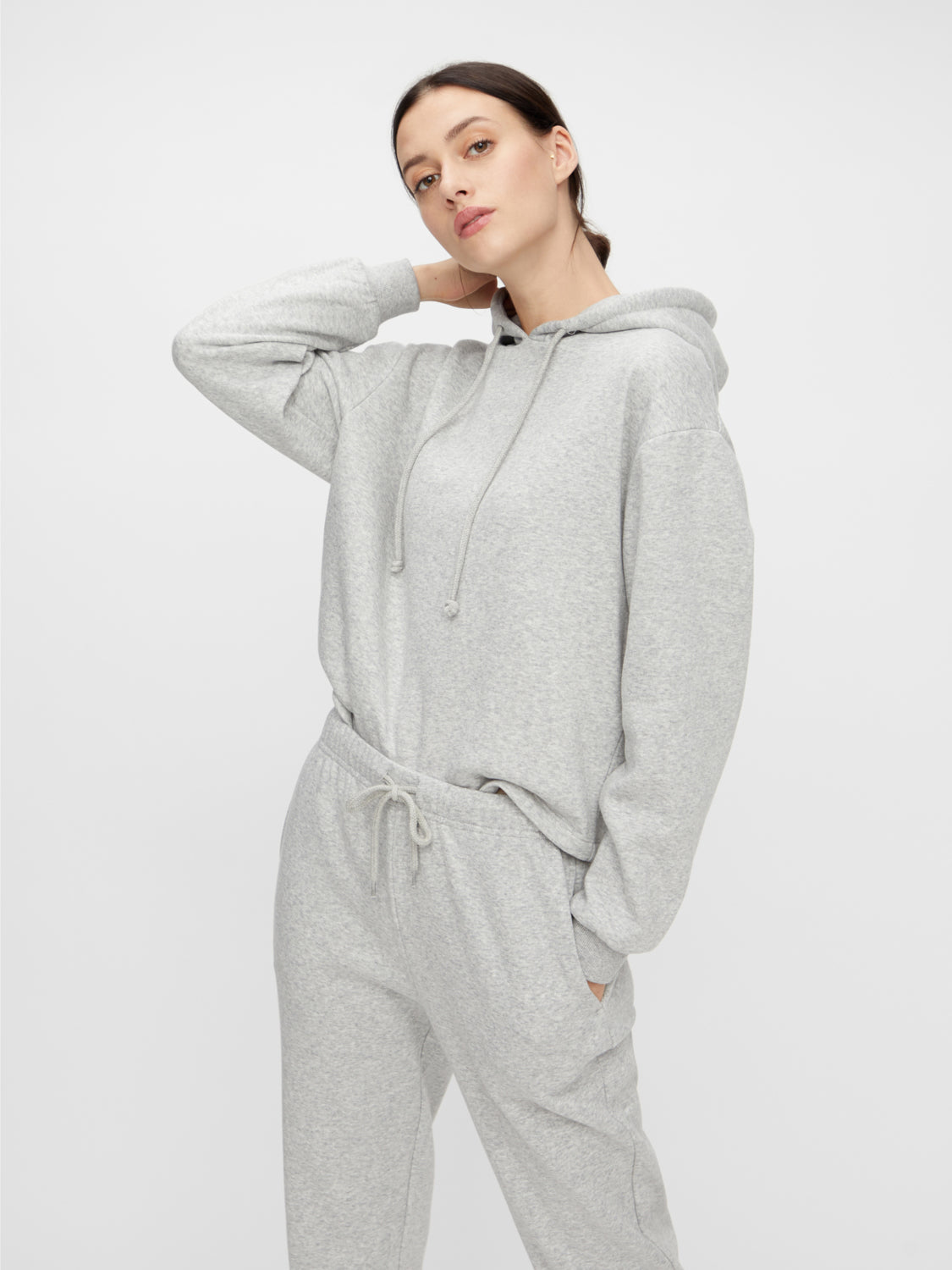 PCCHILLI Sweat - light grey melange