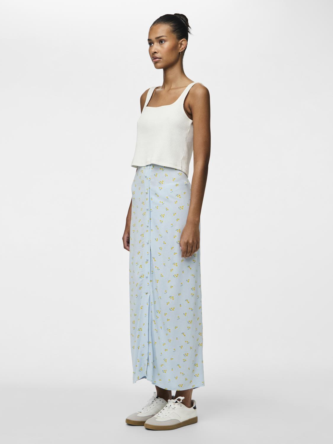 PCJESSA Midi Skirt - Nantucket Breeze