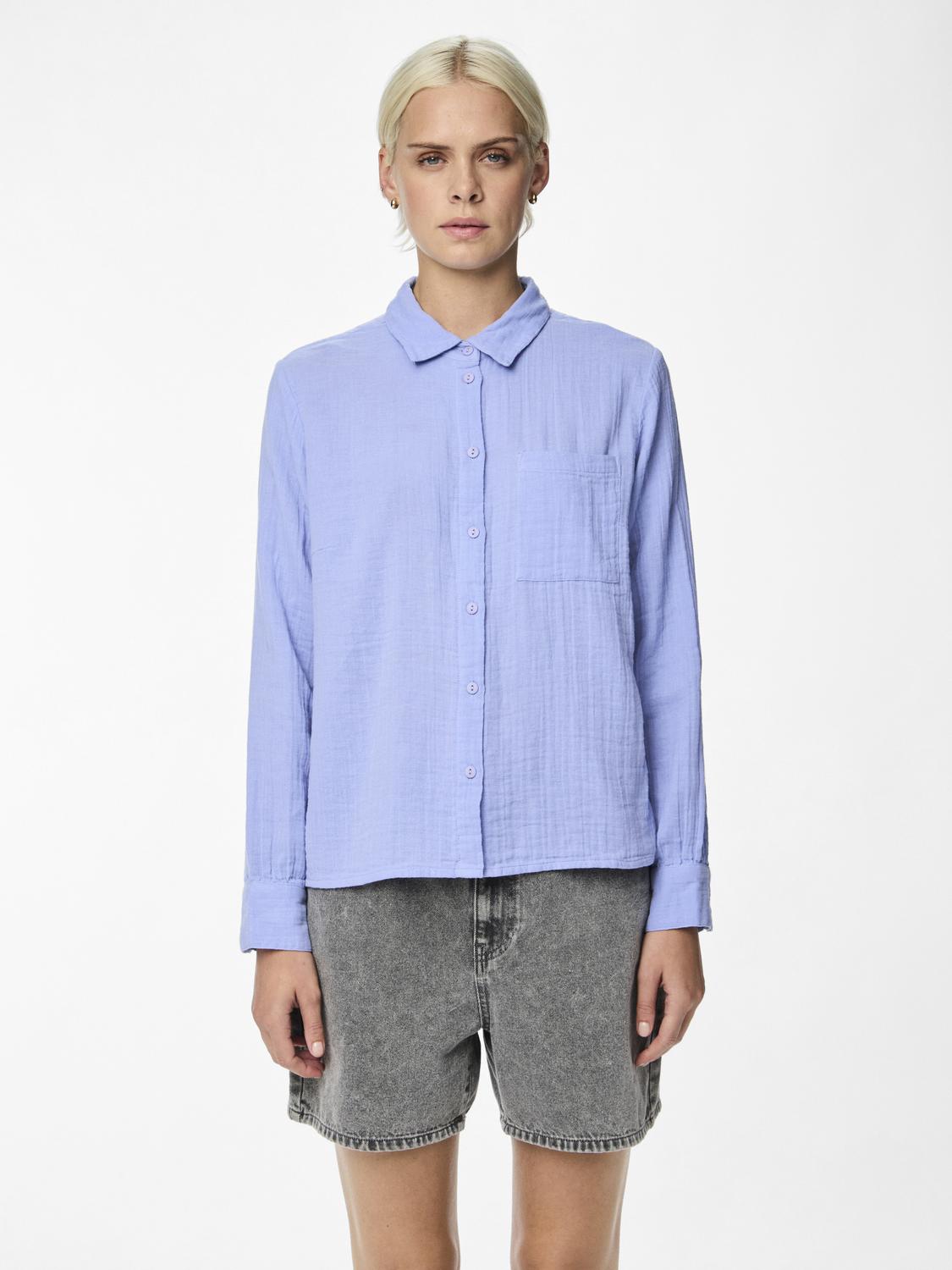 PCKAPPEL Shirt - Hydrangea