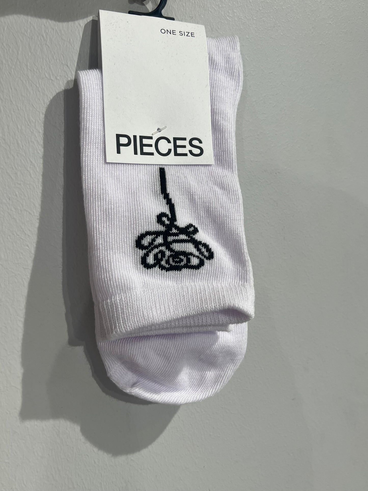 PCSOEY Socks - Bright White