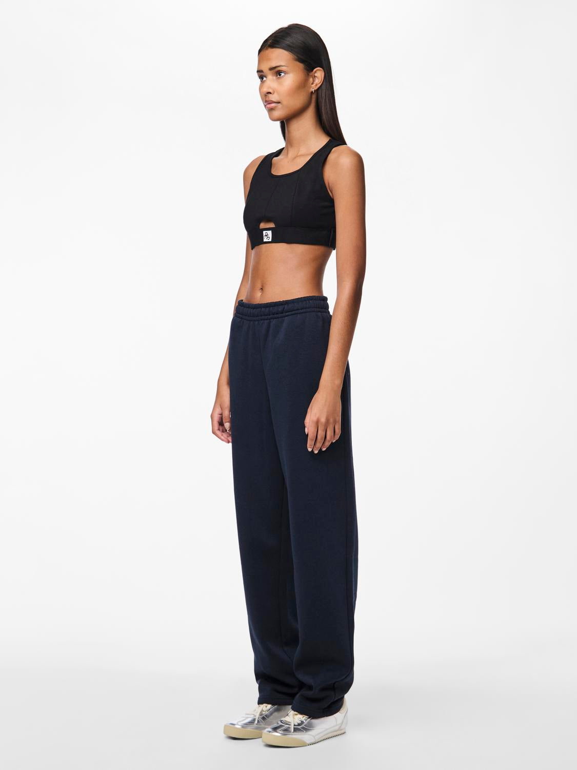 PCCHILLI Straight Pants - Sky Captain