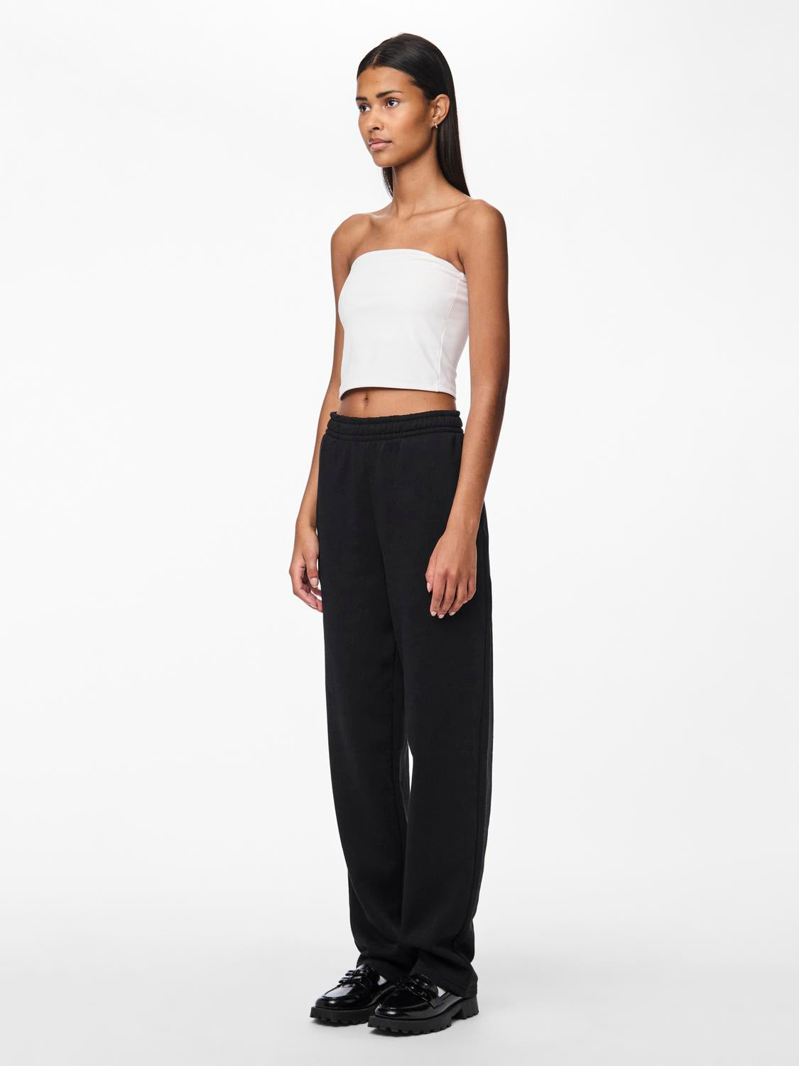 PCCHILLI Straight Pants - Black