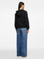 PCCHILLI Sweatshirt m. Lynlås - Black