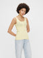 PCKITTE Tank top - pale banana