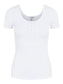 PCKITTE Tops - bright white