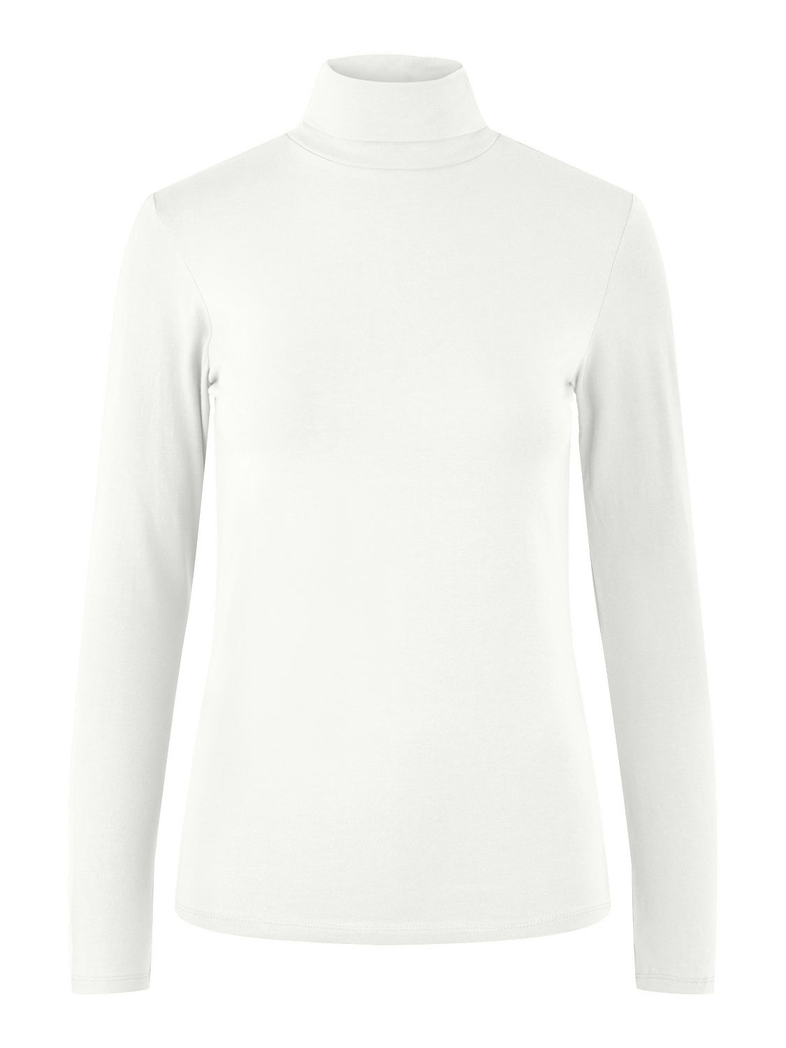 PCSIRENE Rollneck Pullover - Bright White