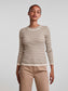 PCCRISTA Pullover - Fossil Strib