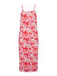 PCMUNA Dress - Hot Coral